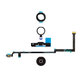 Apple iPad Air - Home Button + Flex Cable + Bracket + Plastic Circle + Gasket (Black)