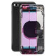 Apple iPhone 8 Plus - Rear Housing with Small Parts (Space Gray)