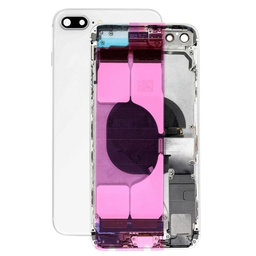 Apple iPhone 8 Plus - Rear Housing with Small Parts (Silver)