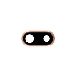 Apple iPhone 8 Plus - Rear Camera Lens + Frame (Gold)