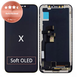 Apple iPhone X - LCD Display + Touch Screen + Frame Refurbished