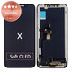 Display for iPhone X, Touch Screen with Frame, Refurbished