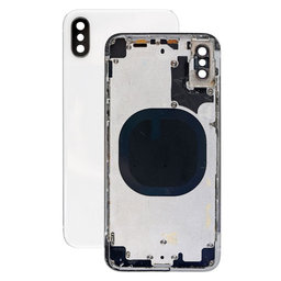Apple iPhone X - Rear Housing (Silver)