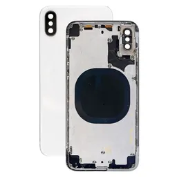 Apple iPhone X - Rear Housing (Silver)