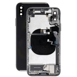 Apple iPhone X - Rear Housing with Small Parts (Space Gray)