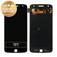 Motorola Moto Z Play XT1635-02 - LCD Display + Touch Screen (Black) - 01019104003W Genuine Service Pack
