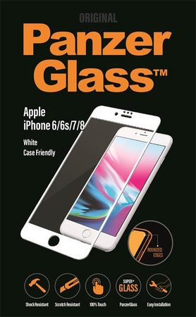 PanzerGlass - Tempered Glass for iPhone 8/7 / 6S / 6, White