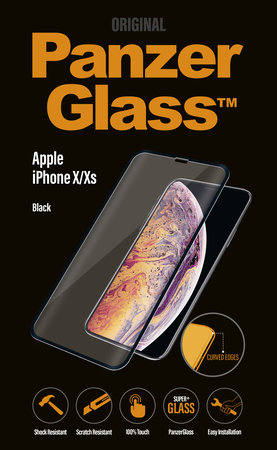 PanzerGlass Premium - Tempered Glass for iPhone X, XS & 11 Pro, black