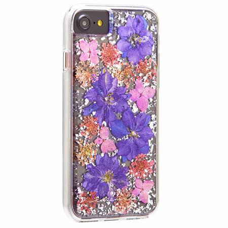 Case-Mate - Karat Petals case for Apple iPhone SE 2020/8/7 / 6S / 6, purple