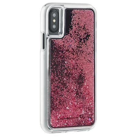 Case-Mate - Waterfall Case for Apple iPhone X / XS, Pink Gold