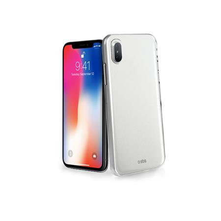 SBS - Clear Fit Case for iPhone X / XS, Transparent