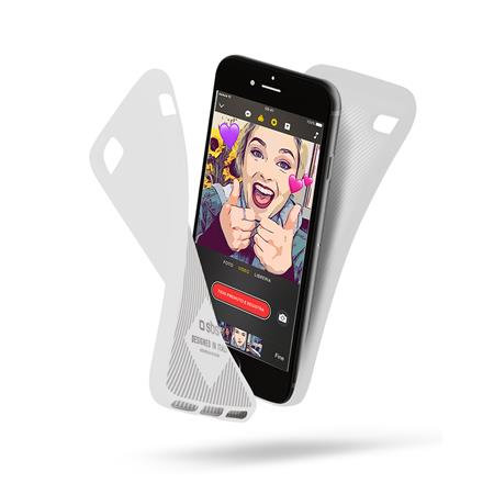 SBS - Polo Case for iPhone 7 Plus & 8 Plus, white