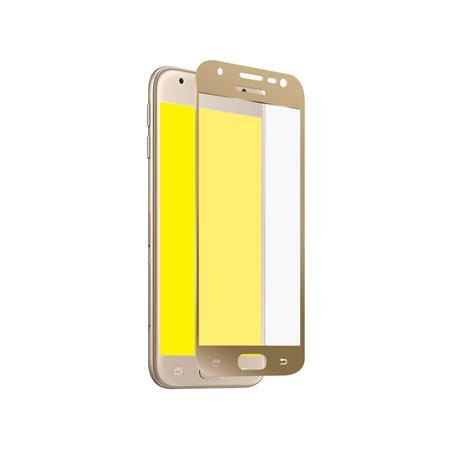 SBS - Full cover tempered glass for Samsung Galaxy J3 2017, gold