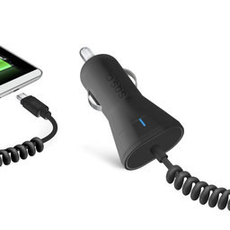 SBS - Car Charger Micro-USB, black