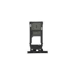 Sony Xperia XZ2 - SIM Tray (Liquid Black) - 1310-1866 Genuine Service Pack