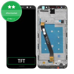 Huawei Mate 10 Lite - LCD Display + Touch Screen + Frame (Black) TFT
