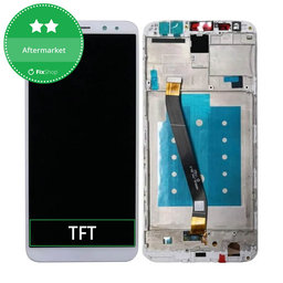 Huawei Mate 10 Lite - LCD Display + Touch Screen + Frame (White) TFT