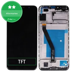 Huawei Y6 Prime (2018) - LCD Display + Touch Screen + Frame (Black) TFT
