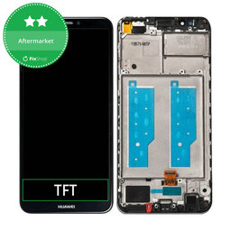 Huawei Y7 Prime (2018) - LCD Display + Touch Screen + Frame (Black) TFT