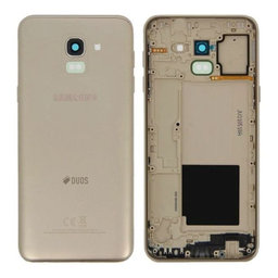 Samsung Galaxy J6 J600F - Battery Cover (Gold) - GH82-16868D Genuine Service Pack