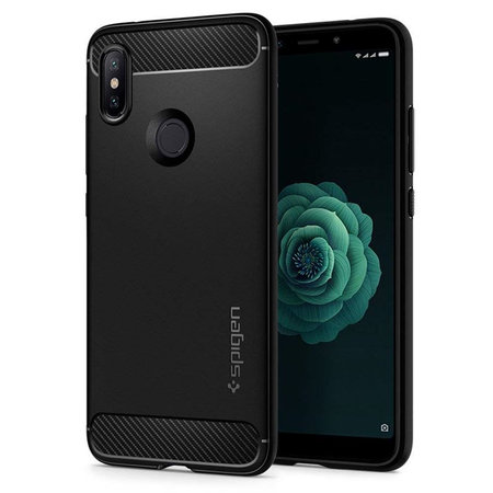 Spigen - Case Rugged Armor for Xiaomi Mi A2, 6X, black