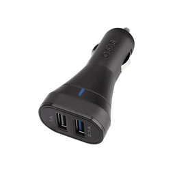 SBS - Car Charger 2x USB, 3.1A, black