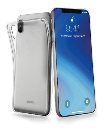 SBS - Case Skinny for iPhone XS Max, transparent