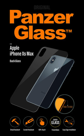 PanzerGlass - Tempered Glass for iPhone XS Max, Backglass