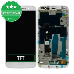 Motorola Moto M XT1663 - LCD Display + Touch Screen + Frame (Gray) TFT