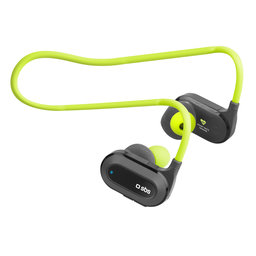 SBS - Wireless Headphones with HR, green