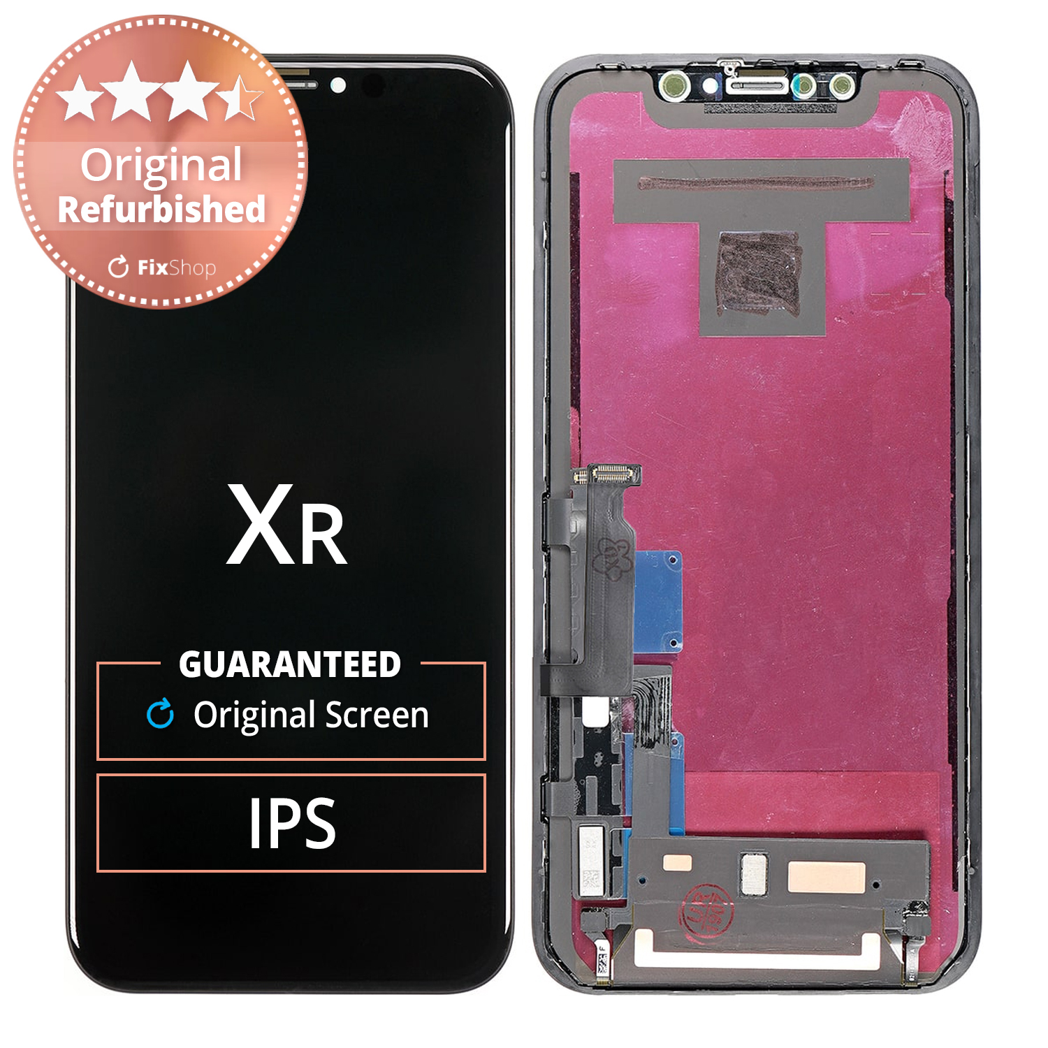 Ecran & Tactile Original REFURB Apple iPhone XR (C3F) Noir