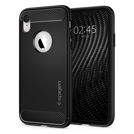 Spigen - Case Rugged Armor for iPhone XR, black