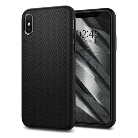 Spigen - Case Liquid Air for iPhone X & XS, black