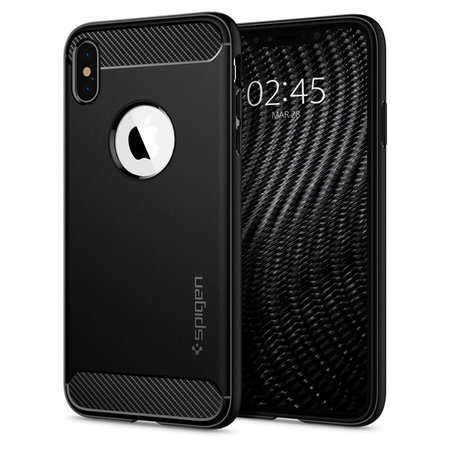 Spigen - Case Rugged Armor for iPhone XS Max, black