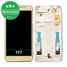 Motorola Moto E4 Plus XT1771 - LCD Display + Touch Screen + Frame (Gold) TFT