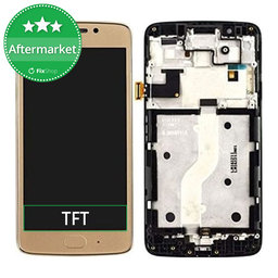 Motorola Moto G5 Plus - LCD Display + Touch Screen + Frame (Gold) TFT