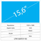 15.6 LCD Slim Matte 30 pin Full HD