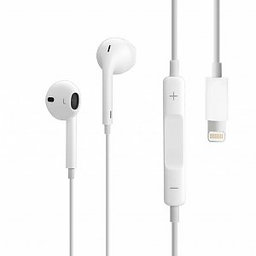 Apple - Headphones EarPods with Lightning Connector - MMTN2ZM/A