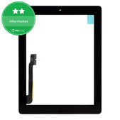 Touch Screen with Home Button for iPad 3, iPad 4, Black