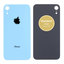 Apple iPhone XR - Rear Housing Glass (Blue)
