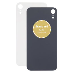 Apple iPhone XR - Rear Housing Glass (White)