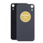Apple iPhone XR - Rear Housing Glass (Black)
