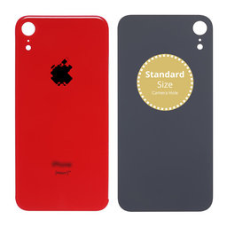 Apple iPhone XR - Rear Housing Glass (Red)