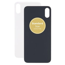 Apple iPhone XS - Rear Housing Glass (Silver)