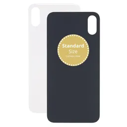 Apple iPhone XS - Rear Housing Glass (Silver)
