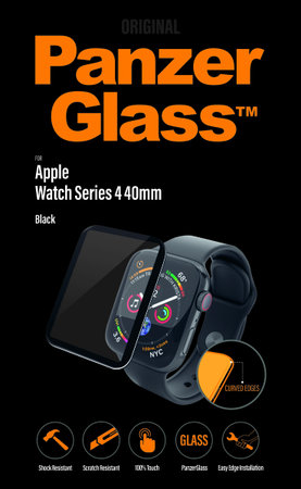 PanzerGlass - Tempered Glass for Apple Watch Series 4, 5, 6, SE (1st gen) & SE (2nd gen) 40mm, transparent