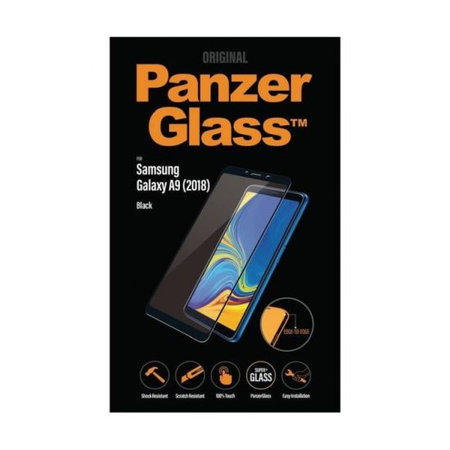 PanzerGlass - Tempered glass for Samsung Galaxy A9 (2018), black