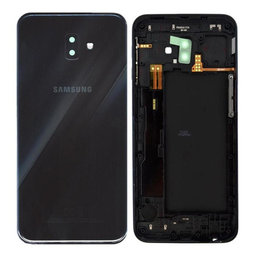 Samsung Galaxy J6 Plus J610F (2018) - Battery Cover (Black) - GH82-17872A Genuine Service Pack