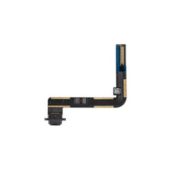 Apple iPad (6th Gen 2018) - Charging Connector + Flex Cable (Black)