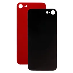 Apple iPhone 8 - Rear Housing Glass (Red)